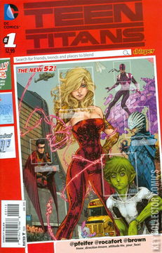 Variant Cover for Teen Titans #1