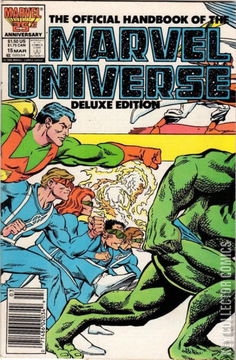 Variant Cover for The Official Handbook of the Marvel Universe - Deluxe Edition #15