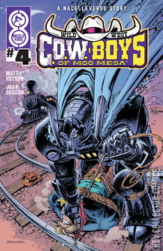 Variant Cover for Wild West C.O.W. Boys of Moo Mesa #4
