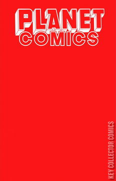 Variant Cover for Planet Comics #1