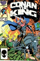 Cover for Conan the King #35