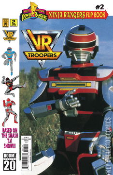 Variant Cover for Mighty Morphin Power Rangers: Ninja Rangers / VR Troopers #2