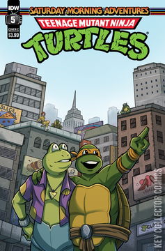 Variant Cover for Teenage Mutant Ninja Turtles: Saturday Morning Adventures #5
