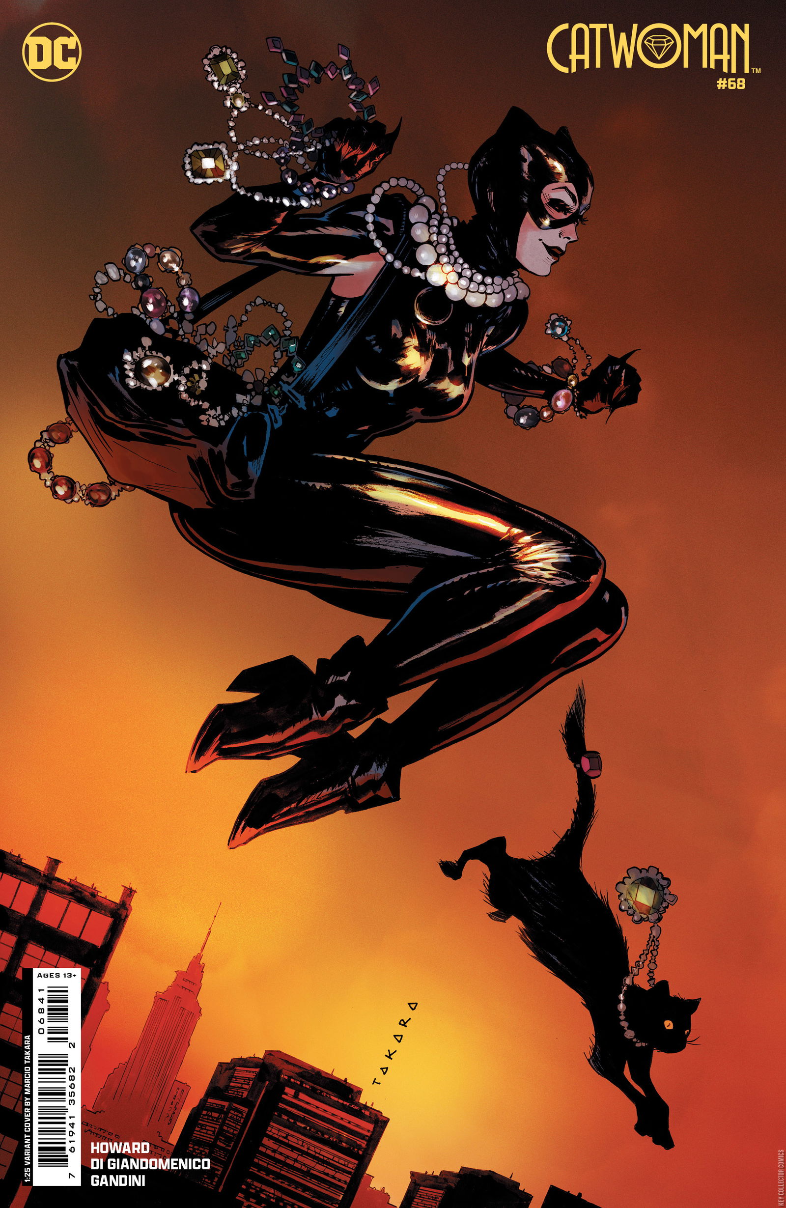 Variant Cover for Catwoman #68
