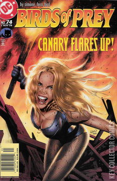 Variant Cover for Birds of Prey #74