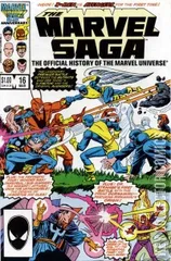 Cover for Marvel Saga: The Official History of the Marvel Universe #16