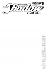 Variant Cover for The Shadow: Year One #6