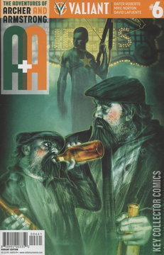 Variant Cover for A&A: The Adventures of Archer & Armstrong #6