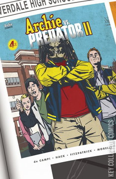 Variant Cover for Archie vs. Predator II #4