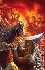 Variant Cover for Godzilla: Here There Be Aliens #5