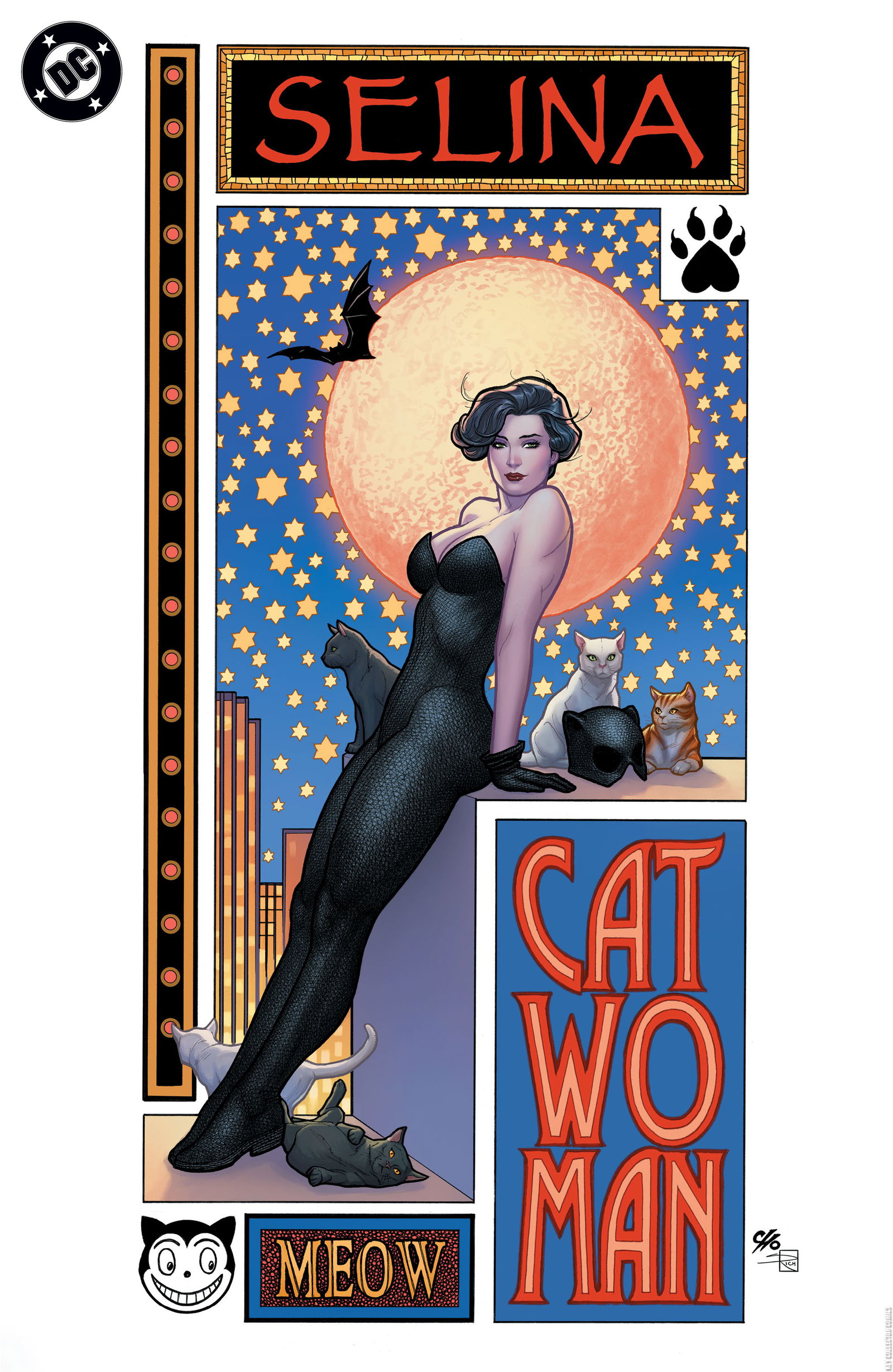 Variant Cover for Catwoman #77