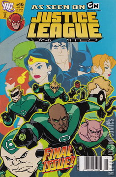 Variant Cover for Justice League Unlimited #46
