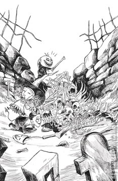 Variant Cover for The Nightmare Before Christmas: The Battle for Pumpkin King #4