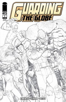 Variant Cover for Guarding The Globe #1