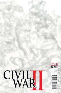 Variant Cover for Civil War II #2