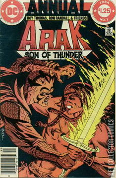 Variant Cover for Arak, Son of Thunder Annual #1