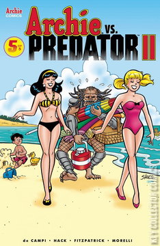 Variant Cover for Archie vs. Predator II #5