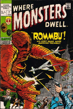 Variant Cover for Where Monsters Dwell #7