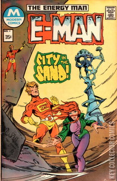 Variant Cover for E-Man #4