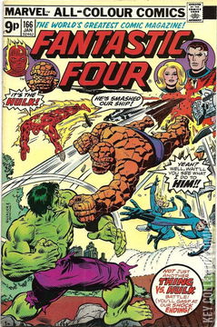 Variant Cover for Fantastic Four #166