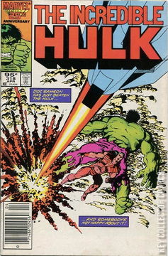 Variant Cover for Incredible Hulk #318