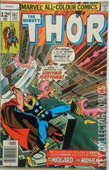 Variant Cover for Thor #267