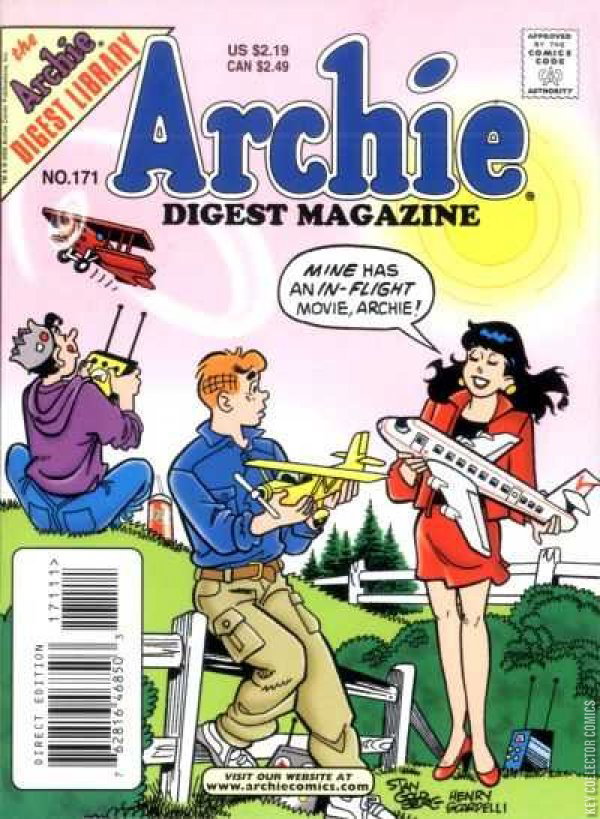 Archie Comics Digest #171 Published June 2000 | Key Col