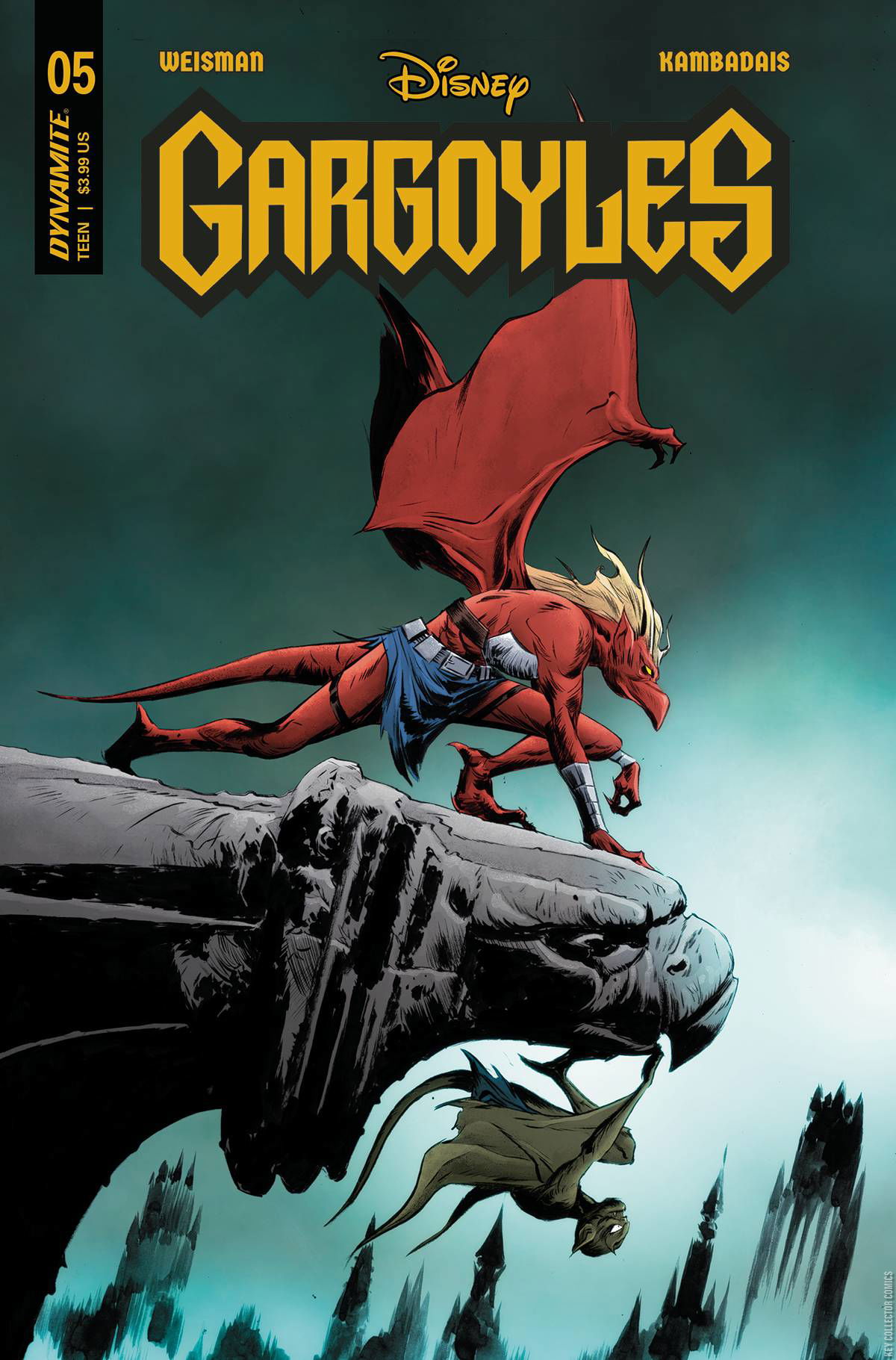 Cover art for Gargoyles #5 
