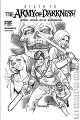 Variant Cover for Death to Army of Darkness #5