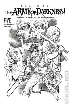 Variant Cover for Death to Army of Darkness #5