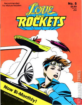 Variant Cover for Love and Rockets #5