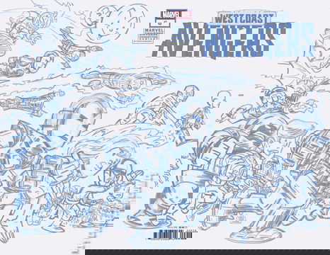 Variant Cover for West Coast Avengers #6