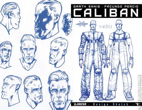 Variant Cover for Caliban #6