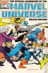 Cover for The Official Handbook of the Marvel Universe - Deluxe Edition #2