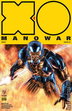 Variant Cover for X-O Manowar #25