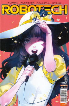 Variant Cover for Robotech #21