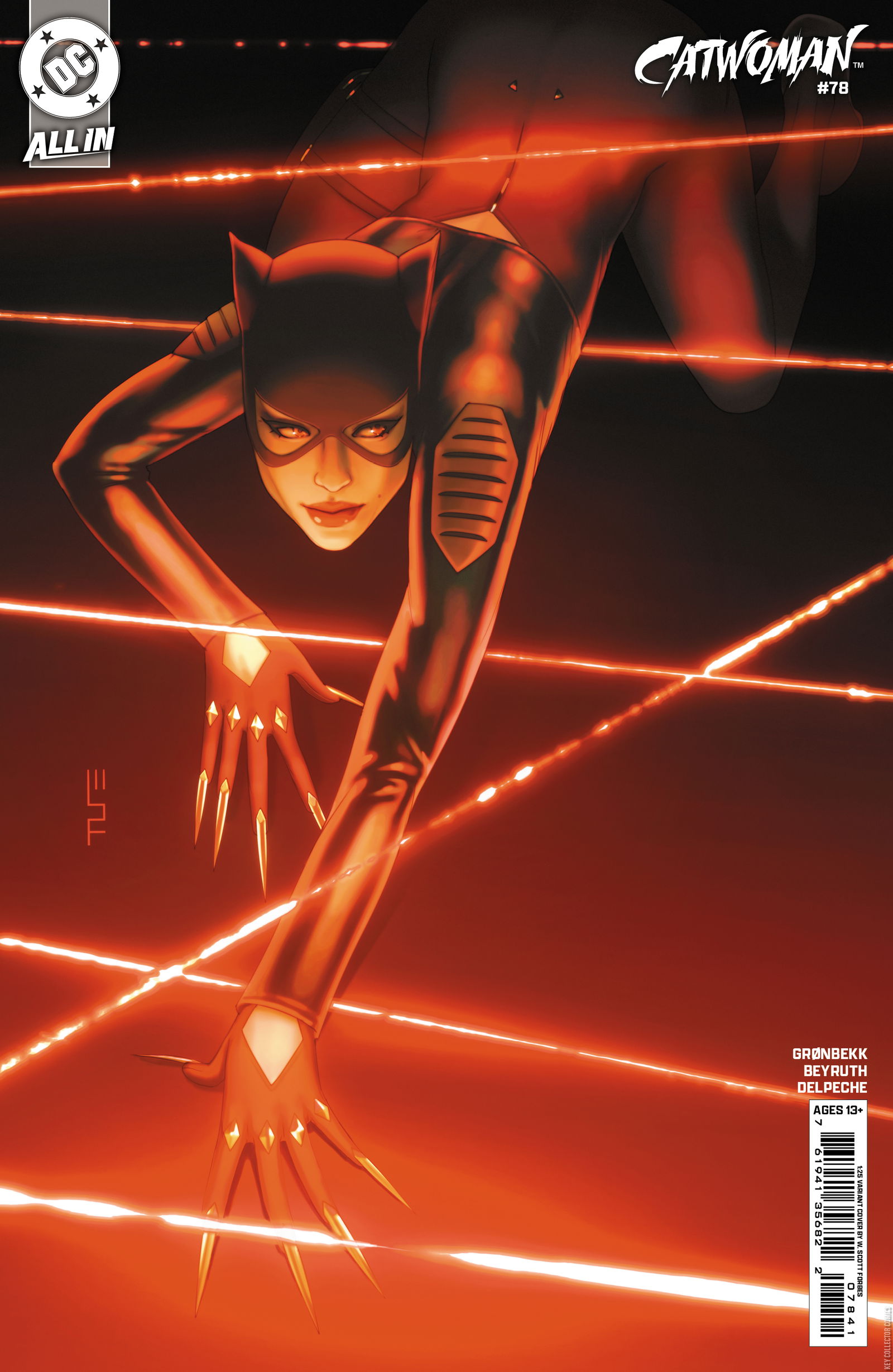 Variant Cover for Catwoman #78