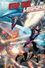 Cover for Star Trek / Legion of Super-Heroes #4