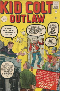 Variant Cover for Kid Colt Outlaw #101