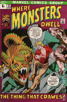 Variant Cover for Where Monsters Dwell #13