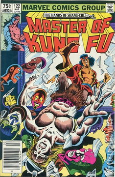 Variant Cover for Master of Kung Fu #122
