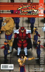 Variant Cover for Street Fighter Unlimited #12
