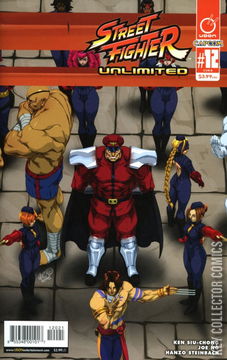 Variant Cover for Street Fighter Unlimited #12