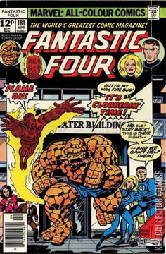 Variant Cover for Fantastic Four #181