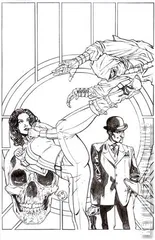 Variant Cover for Steed and Mrs. Peel #2