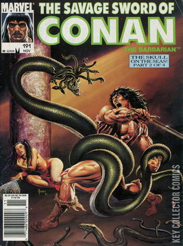 Variant Cover for Savage Sword of Conan, The #191