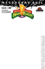Variant Cover for Mighty Morphin Power Rangers #40