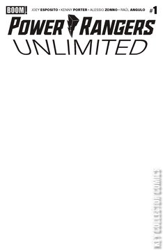 Variant Cover for Power Rangers: Unlimited #1