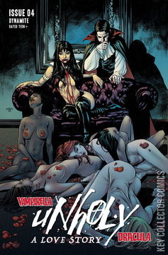 Variant Cover for Vampirella / Dracula: Unholy #4