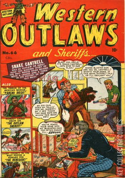 Variant Cover for Western Outlaws and Sheriffs #66